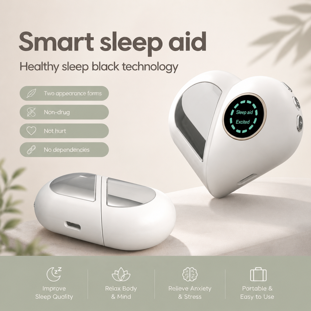 Handheld Microcurrent Sleep Aid & Relaxation Device