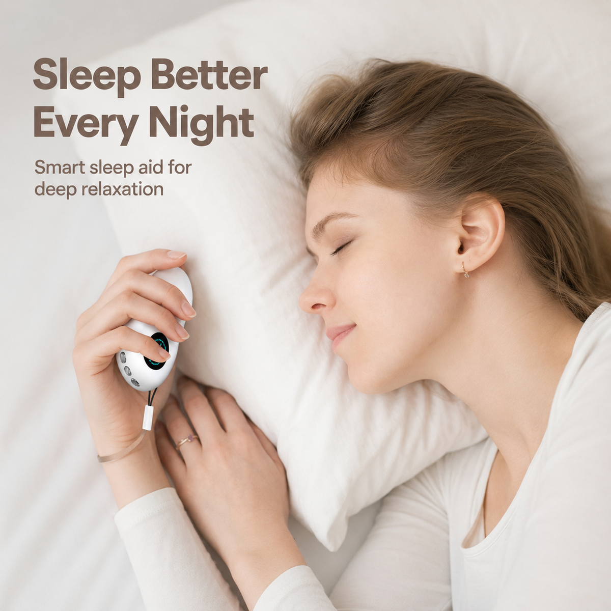 Handheld Microcurrent Sleep Aid & Relaxation Device