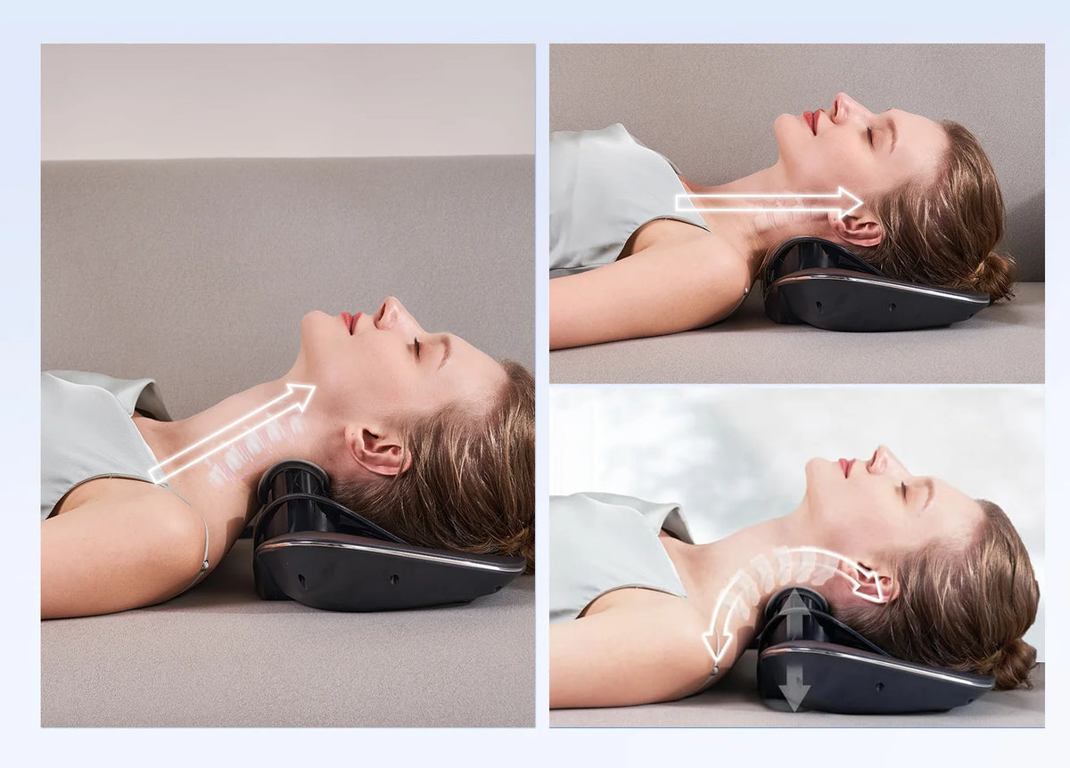 Electric Cervical Traction Device with Heat & TENS