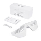 EMS Microcurrent Eye Massager with Red Light Therapy