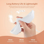 EMS Microcurrent Eye Massager with Red Light Therapy