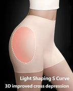 Bellvian beige butt lifting shapewear shorts with tummy control compression and peach hip enhancing support, designed for booty shaping, waist slimming, postpartum contour sculpting and seamless body smoothing under dresses in the UK