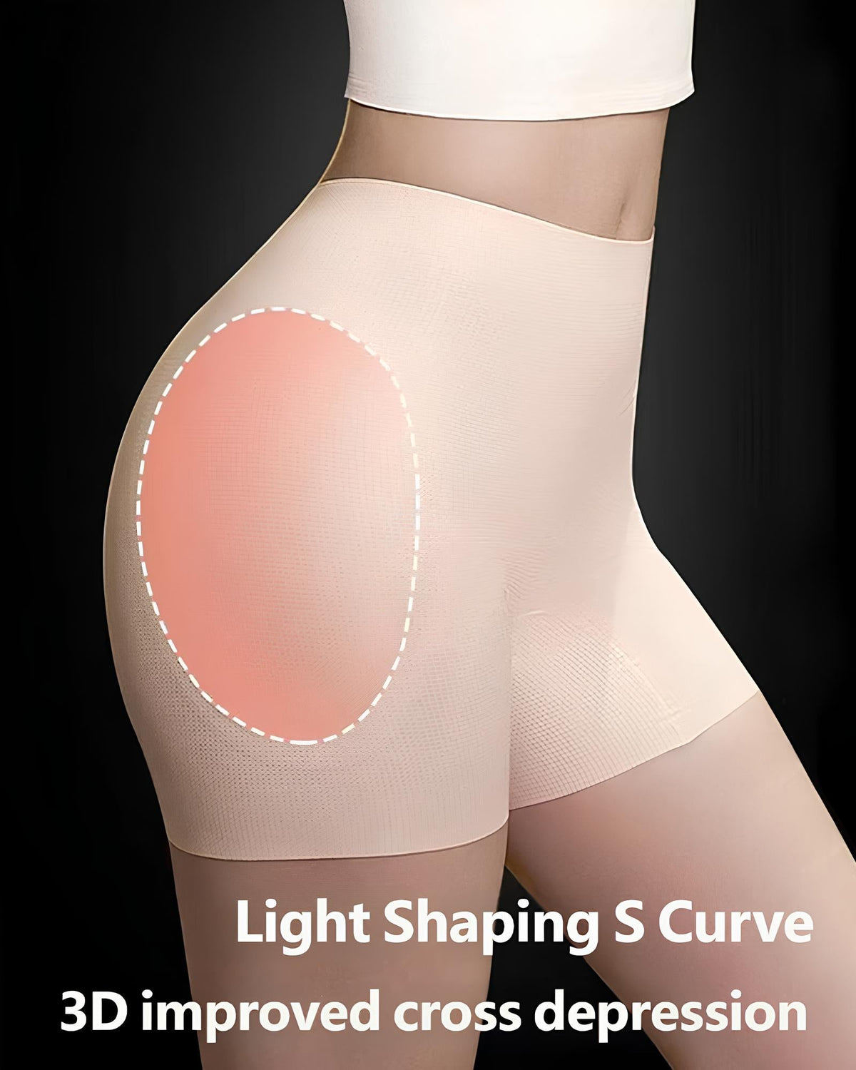 Bellvian beige butt lifting shapewear shorts with tummy control compression and peach hip enhancing support, designed for booty shaping, waist slimming, postpartum contour sculpting and seamless body smoothing under dresses in the UK