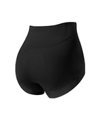 Bellvian black bum lift shapewear shorts with seamless tummy compression and body contouring support designed to enhance curves, smooth waist shape and create an hourglass silhouette under bodycon fashion and tight outfits, popular in UK searches for slimming shapewear shorts and sculpting panties