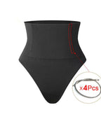 Bellvian black high waist thong compression shapewear with tummy flattening support and seamless sculpting fit, designed for waist slimming, invisible shaping and smooth contour enhancement under clothing in the UK