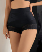 Bellvian black hourglass shapewear featuring high waist tummy compression and seamless slimming fit, inspired by luxury body sculpting trends and designed for waist shaping, butt enhancement, fitted dresses and confidence boosting fashion for women in the UK