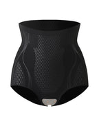 Bellvian black seamless shapewear panties with high compression tummy control body sculpting slimming effect invisible smoothing fit breathable mesh support seamless body shaper underwear for women wanting a snatched waist and smooth curves UK