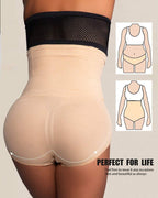 Bellvian nude butt shaping seamless high waist shapewear underwear featuring supportive tummy compression and curve lifting technology designed for smooth sculpting under dresses, jeans and activewear, popular in UK searches for invisible control panties