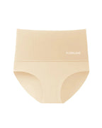 Bellvian nude minimal seamless high waist tummy control shapewear panties designed for invisible waist slimming, lower belly smoothing and comfortable all day body sculpting support under tight dresses and fitted fashion