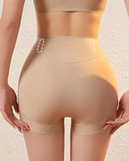 Bellvian nude seamless body shaper shorts with peach lift shaping and tummy control compression designed for smooth invisible contouring and confidence boosting body sculpting under leggings, dresses and occasion outfits, popular among UK shoppers searching for slimming shapewear and butt lifting panties