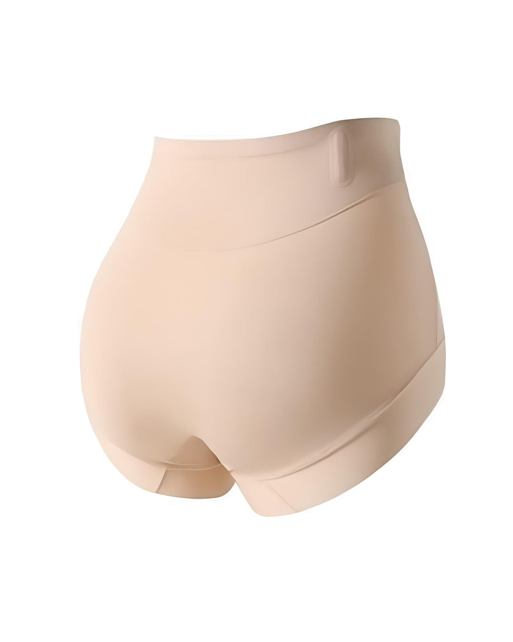 Bellvian nude side view seamless tummy control shapewear shorts with lightweight compression and invisible body sculpting support designed for waist slimming, smooth curves and comfortable all day shaping under dresses and fitted outfits, ideal for UK shoppers searching for slimming control underwear and seamless shapewear shorts