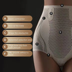 Bellvian seamless tummy control shapewear featuring breathable mesh compression anti roll waistband body contour sculpting support seamless slimming underwear waist shaping technology tummy flattening effect and invisible body smoothing fit for women UK