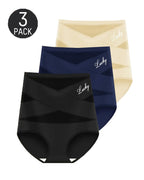 Bellvian three pack high waist seamless tummy control shapewear panties for women in the UK breathable slimming underwear multipack with body sculpting compression waist shaping support invisible smoothing fit and luxury soft stretch fabric designed for everyday wear under dresses leggings jeans and occasion outfits comfortable confidence boosting shaping knickers set